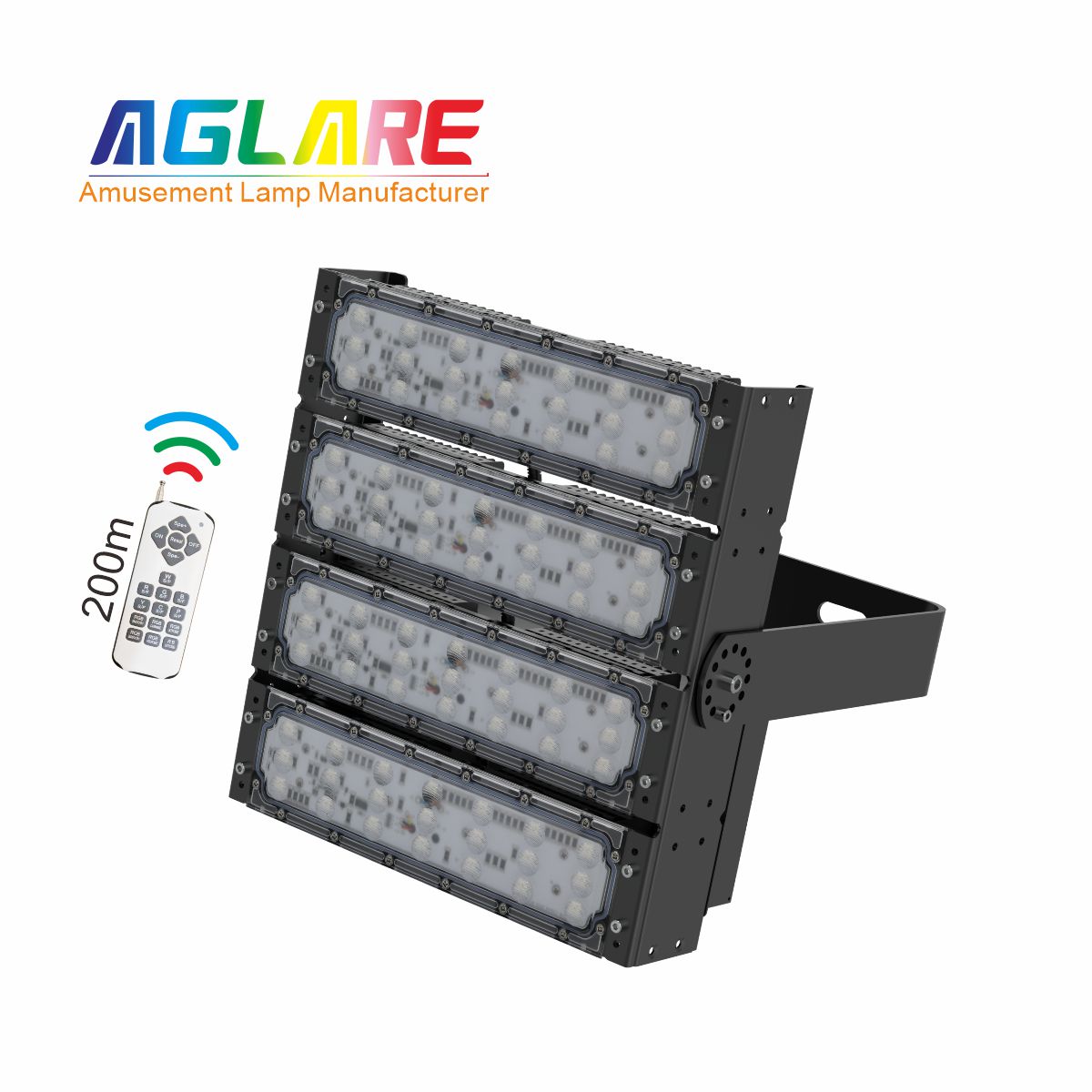 200W RGB彩色投光灯,变色户表射灯带？仄