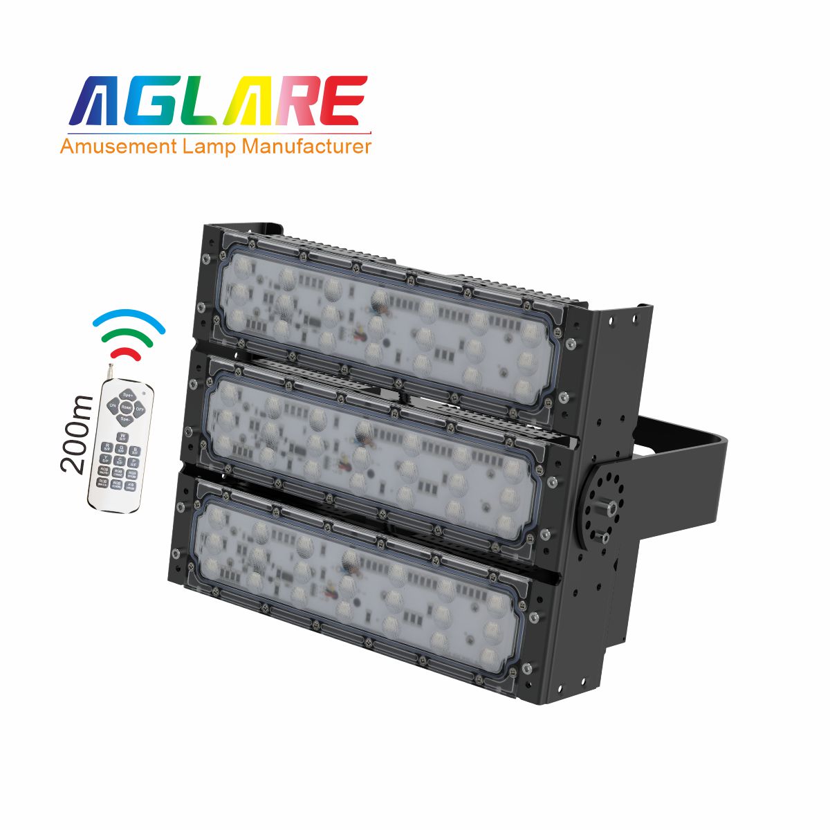 150W LED彩色泛光灯投光灯,变色户表射灯带？仄