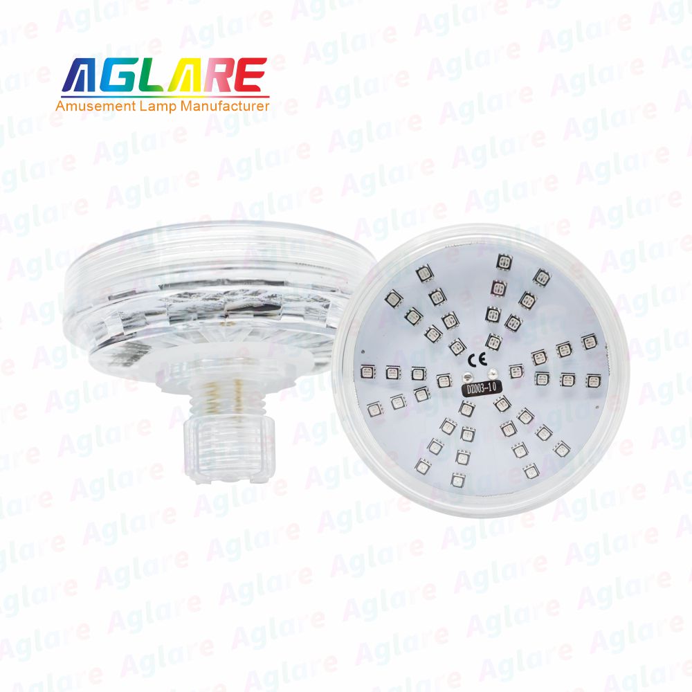80mm RGB自动LED灯1-16旋转成效的游乐设施- AC24V， 48led